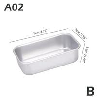 Rectangular Bread Mold Carbon Steel Non-Stick Cake Pan Mini Toast Mold Cake Baking Tray Loaf Pan Kitchen Baking Tools Bakeware