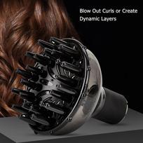 Universal Hair Dryer Diffuser Professional Hairdryer Diffuser Nozzle Blow Dryer Diffuser for Curly and Natural Wavy Hair China Mainland