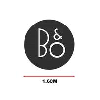 2/4/8 vnt. B&O BANGOLUFSEN automobilio Hi-Fi garsiakalbiui garso garsiakalbio ženklelis stereo emblema lipdukas stiliaus aksesuarai Aliuminio lipdukas