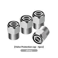 yxkpz10 Metal Car Air Valve Cap Dustproof Plug Protection Cover For Nissan J11 J10 Teana J31 Maxima Juke Cube Murano Skyline
