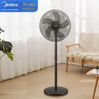 Midea Mechanical 5-Blade Adjustable Floor Fan CN plug (adapter included)