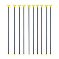 10/20 vnt. 42 cm šaudymo iš lanko žaislinės strėlės vaikams, minkšti čiulptukai su plastiku 10 pcs pilka