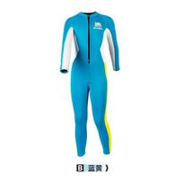 Kids 2.5mm Neoprene Wetsuit Snorkeling Swimming Diving Surfing Warm Full Body Suit Boys Blue Yellow Red Small
