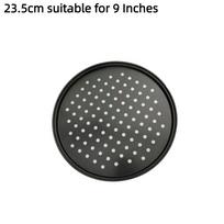 9/10/11/12/14 Inch Perforated Pizza Pan Set Carbon Steel Cooking Plate  Crispy & Bubbly Suitable for 9 In