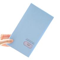 Kišenės Scrapbooking Photo Portable 120 vardų nuotraukų kortelės albumo ID laikiklis mėlyna