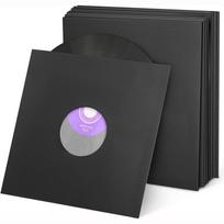 Naujas Juodas Baltas Vinilinių Plokštelių Apvalkalas 7/10/12 colių Popierius & Polietileno Pamušalas Plokštelių Apsauga Vinilinių Plokštelių Išoriniai Apvalkalai 7inch white