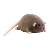 Plush Rat Stuffed Animal Realistic Mouse Prank Toy Soft Cuddly Plushie Creative Gift for Birthday Gag Present 33cm ruda