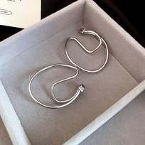 European & American Geometric Non-Piercing Ear Cuff - Minimalist High-End Jewelry