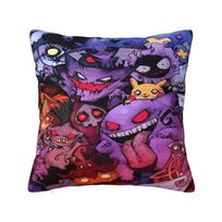 Individualus Monstrų Vaiduoklis Gengar Pagalvės Užvalkalas 40x40cm Anime Animacinis Velvety Prabangus Mesti Pagalvės Užvalkalas 30cmx30cm