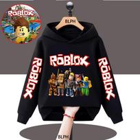 Kids' Roblox Character Printed Hoodie, Fashionable and Comfortable Sweatshirt for Boys and Girls, Ideal for Roblox Fans 100