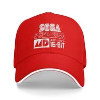 Sega Mega Drive Genesis Japanese Vinyl Baseball Cap Outdoor Sun Hat Sandwich Hat Men Summer Fishing Balaclava Golf Caps Adjustable