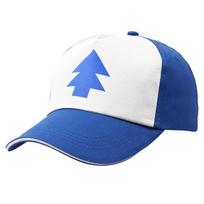 Būtinas aksesuaras, kad išsiskirtumėte minioje Gravity Falls pušies kepurė Cloth Cap blue