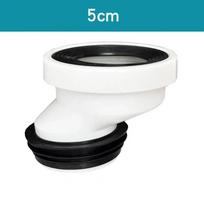 2/5/10cm Offset Toilet WC Misaligned Pan Connector Shifter Bowl Smooth Soil Pipe PVC Straight Eccentric Drain Nozzle Replacement