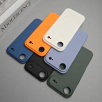 For iPhone 17 Air Case Simple Solid Color Matte Frosted Resistant Fingerprint-Resistant Shockproof Cover For iPhone 17 Air Funda iPhone 17 Air oranžinė