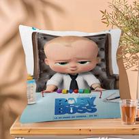 1 vnt. Bosas Kūdikis Pagalvė Anime Pagalvė Sofos Lovoje Galvos Pagalvės Užvalkalas Pagalvės Užvalkalas Madingas Peach skin 18*18(CM)-1Pcs