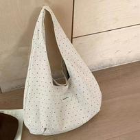 Tote Bag with Large Capacity and Thick Material, Ideal for Commuting, Single-shoulder, Underarm Bag balta