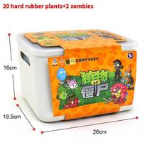Plants Vs Zombies Childrens Toy Set With Storage Box 22 Pieces For Creative Play And Gift