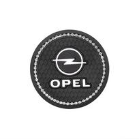1/2Pcs Car Coaster Diamond Rubber Non-slip Mat Water Cup Slot Pad For Opel Zafira Corsa D Insignia Mokka Regal Car Wheel Hubcap
