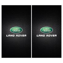 2 vnt. Automobilio logotipo apsauginė plėvelė viduriniam stulpeliui, apsauganti nuo įbrėžimų lipdukas, decal, skirtas Land Rover Freelander 2 L2 L319 L462 LF Range Sport Evoque L322 Discovery 2 black