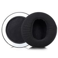 Leather Lambskin Ear Pads Headset Replacement Gaming Earmuff Black for Audeze LCD2 LCD3 LCD4Z LCD-XC MX4