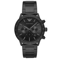 Emporio Armani AR11242 Analog Black Dial Men's Watch 43mm juoda