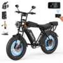 X5 250W 48V 15AH Lithium Brushless 3 Speed Dual Disc Brake Electric Mountain Bike Carbon Steel Frame High Speed Waterproof 20 250W