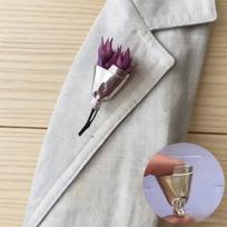 1 vnt. Gėlių vazono Sagė Elegantiškos Vazos Metalinė Sagė Smeigtukas Vintažinė Moterims Mažos Gėlių Sagės Pakabukai Juvelyrikos Aksesuarai Dovanos A2