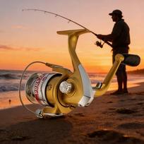 Yumoshi Ef1000 To Ef9000 Series Metal Line Reels With High Load Capacity For Sport Fishing StyleA