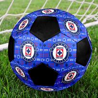 Cruz Azul Soccer Ball Size 5 Colorful Machine Stitched PVC Competition Ready Durable High-Bounce