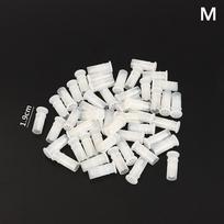 50Pcs White Plastic Toy Noise Maker Insert Squeaker White Toy Dog Cat Squeakers Shoes Repair Fix Pet Baby Toy Noise Maker Insert
