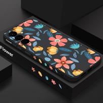 Samsung S24 S23 Ultra S22 Plus S21 S20 FE A53 A13 telefono dėklas, atsparus smūgiams plonas minkštas TPU gėlių spausdinimo dangtelis Samsung S24 Ultra