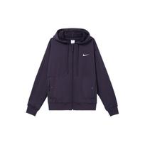 Nike Therma-FIT Solid Hooded Zip-Up Casual Jacket Men Jacket Ink-Purple FB7116-555 L black