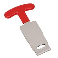 Pool Plug Removal Tool Metal Pool Eyeball Seat Removal Tool with Handle Grip for Inground Swimming Pool Spa Tub