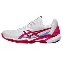 Asics Solution Speed FF 3 Abrasion Resistant Low Top Tennis Shoes - 1042A250-103 EU 37 rožinė