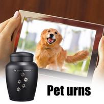 Metal Dog Urn Cat Ashes Stainless Steel Pets Urn Puppy Cremation Box Dogs Funerary Container  Sealed Design  dignified present China Mainland