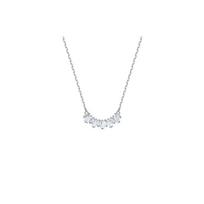 Swarovski Sunshine Rhodium Plated Necklace Women necklace White-Gold 5472490 Box (Random Color)