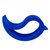 Non-deforming Doorstop, Rounded Edge Door Stopper with 3D Printing Integrated Molding, Multi-Purpose Door Window Wedge for Portable Home Office Use mėlyna