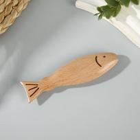 Wood Carved Artificial Sea Fish Realistic Handmade Fake Fish Ornament for Photography Prop DIY Craft Home Decor Small