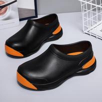 2024 NEW Winter Chef Shoes Waterproof Warm EVA Slip On Kitchen Work Shoes Anti-skid Wear-resistant Outdoor Garden Shoes for Men 36-37