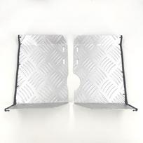 BDL1 for Suzuki LT50 Foot boards/braces/ankle pads. The side bars. MATT, black. sidabras