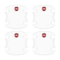 ZJU2  Abarth FIAT Punto 500 Tipo Stilo Palio For Auto Door Handle Bowl Anti-Scratch Sticker Car Body Anti-Collision Protection Strip