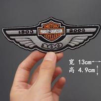ZSX2 Harley Davidson Punk Erelio Siuvinėtos Pleistrai ant Drabužių Klijuojami Karštu Lygintuvu Pleistrai Drabužiams Striukės Ženklelis Pasidaryk Pats Motociklininko Aplikacijos Juostelės Sewn style