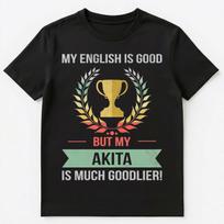 Funny Retro Style Akita Dog Breed Owner Unisex T-shirt Tops Tees Unisex S