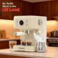 For Wholesale 04E 20 Bar Electric Semi-Automatic Espresso Coffee Machine Capsule Filter Stainless Steel Hotel Household 220-240V EU