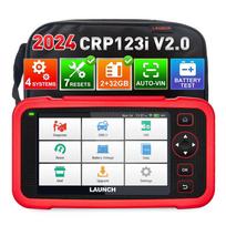 USA EU Warehouse LAUNCH Newest CRP123I V2.0 Four System OBD2 Scanner Car Diagnostic Tool Auto Machine Vehicle Engine Analyzer 5" Corded Electric