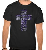 DEPECHE MODE DM Rock Music Black T-shirt 1076 M