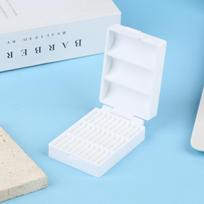 1Pcs Coin Cell Battery Storage Case 30-Hole Cr2032/Cr2025 Battery Box Batteries Protective Holder Small Battery Organizer balta