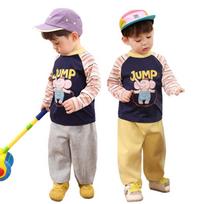 LUSON Baby Boys' 2026 Curved Knife Casual Pants 80 juoda