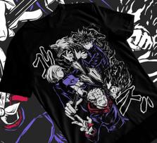 Satoru Gojo,Yuji , Megumi Fushiguro, Nobara,Jujutsu Kaisen, Unisex Soft T-Shirt S