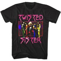 Twisted Sister Heavy Metal Vyriški's Marškinėliai Geriausi Atlanto Metai Merch - Vyriški Vasariniai Medvilniniai Grafiniai Marškinėliai S įvairiaspalvis